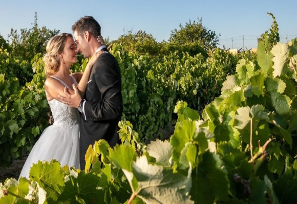 Os encantos de uma vinícola como cenário do dia D